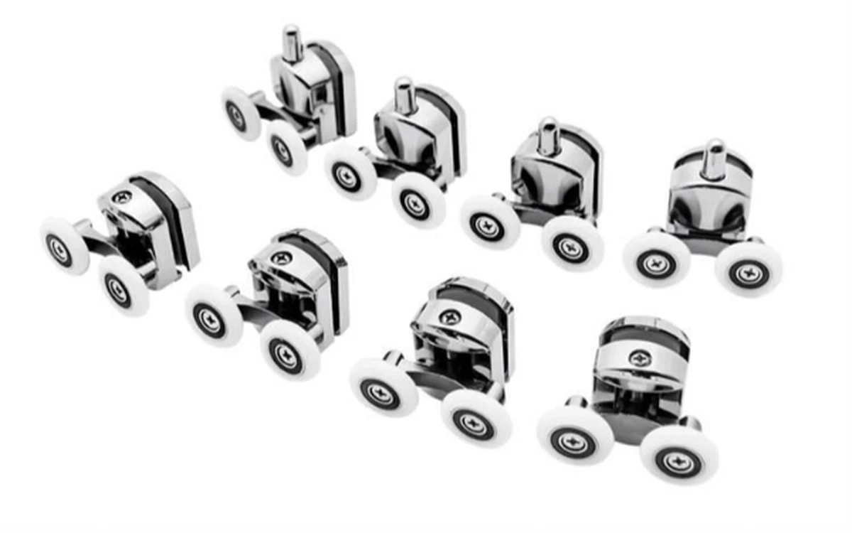 T.R. Goods - Douchedeur Wielen Set Van 8 Stuks Verchroomd - Roestvrij Verchroomd - Reserve Douche Deur Rollers Geleiders Rolletjes - Schuifdeur Katrollen Douchecabine Wieltjes - Set Van 8 Stuks 4 T.R. Goods - Douchedeur Wielen Set Van 8 Stuks Verchroomd - Roestvrij Verchroomd - Reserve Douche Deur Rollers Geleiders Rolletjes - Schuifdeur Katrollen Douchecabine Wieltjes - Set Van 8 Stuks - Afbeelding 4