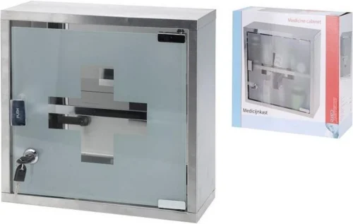 Excellent Care Medicijnkastje - Badkamermeubels - RVS - Glas -Badkamer Kast Winkel 1200x760 3