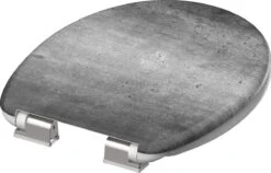 SCHÜTTE WC-Bril 82155 INDUSTRIAL GREY - Duroplast - Soft Close - Verchroomde Scharnieren - Decor - 1-zijdige Print 10 SCHÜTTE WC-Bril 82155 INDUSTRIAL GREY - Duroplast - Soft Close - Verchroomde Scharnieren - Decor - 1-zijdige Print -Badkamer Kast Winkel 1200x768 1