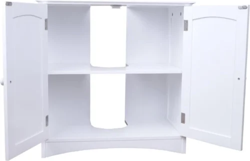 Wastafelkast - Badkamermeubel Met Uitsparing - 60 X 60 X 30 Cm - Wit - Badkamerkast 8 Wastafelkast - Badkamermeubel Met Uitsparing - 60 X 60 X 30 Cm - Wit - Badkamerkast -Badkamer Kast Winkel 1200x771 2