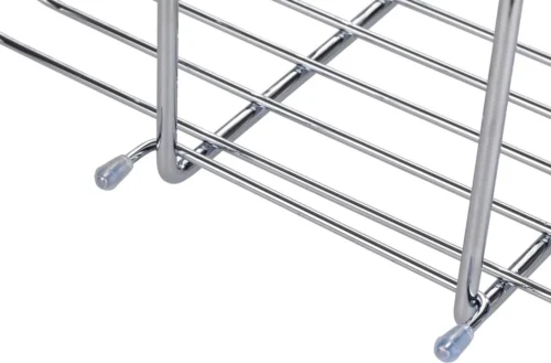 WENKO Doucherek Milo 2-laags 25x55cm RVS Glanzend - Doucherek Zonder Boren - Doucherek Hangend -Badkamer Kast Winkel 1200x789 2