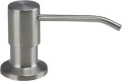 Mizzo Zeepdispenser 300ML - Zeeppompje Excl. Flacon - Inbouw Keukenblad - Gebogen Mond - RVS - Handgeldispenser -Badkamer Kast Winkel 1200x791 2