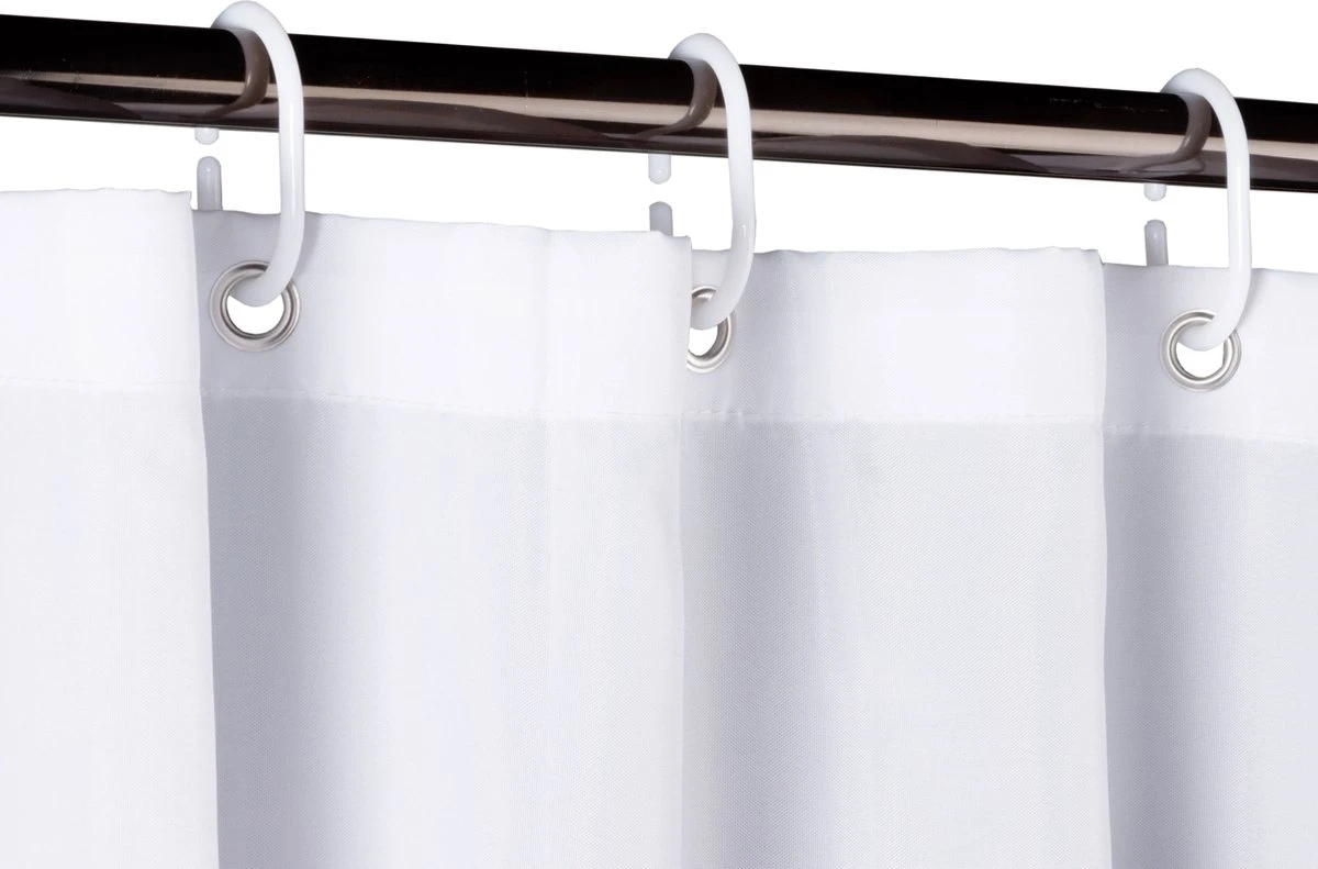 RX Goods Gekleurde Natuur Bloemen Douchegordijn - 180x180cm - Incl. 12 Ringen - Waterafstotend – Polyester 5 RX Goods Gekleurde Natuur Bloemen Douchegordijn - 180x180cm - Incl. 12 Ringen - Waterafstotend – Polyester - Afbeelding 5