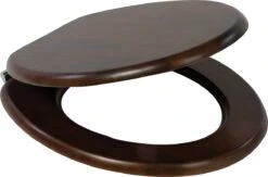 Plieger Classic Toiletbril – Wc Bril Massief Hout Noten – Wc Brillen Met Deksel – Met Bevestigingsset -Badkamer Kast Winkel 1200x791 4