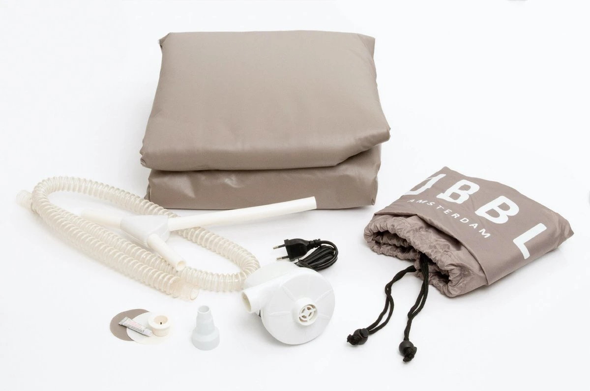 Tubble® Royale Air Bath - 255L - Ambient Taupe - Opblaasbaar Ligbad – Voor Volwassenen 7 Tubble® Royale Air Bath - 255L - Ambient Taupe - Opblaasbaar Ligbad – Voor Volwassenen - Afbeelding 7