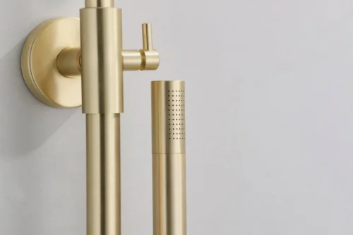 Wesseling & Bos Doucheset - Regendouche Mat Goud Geborsteld - Doucheset Met Thermostaatkraan - Atlanta 25 Wesseling & Bos Doucheset - Regendouche Mat Goud Geborsteld - Doucheset Met Thermostaatkraan - Atlanta -Badkamer Kast Winkel 1200x798 8