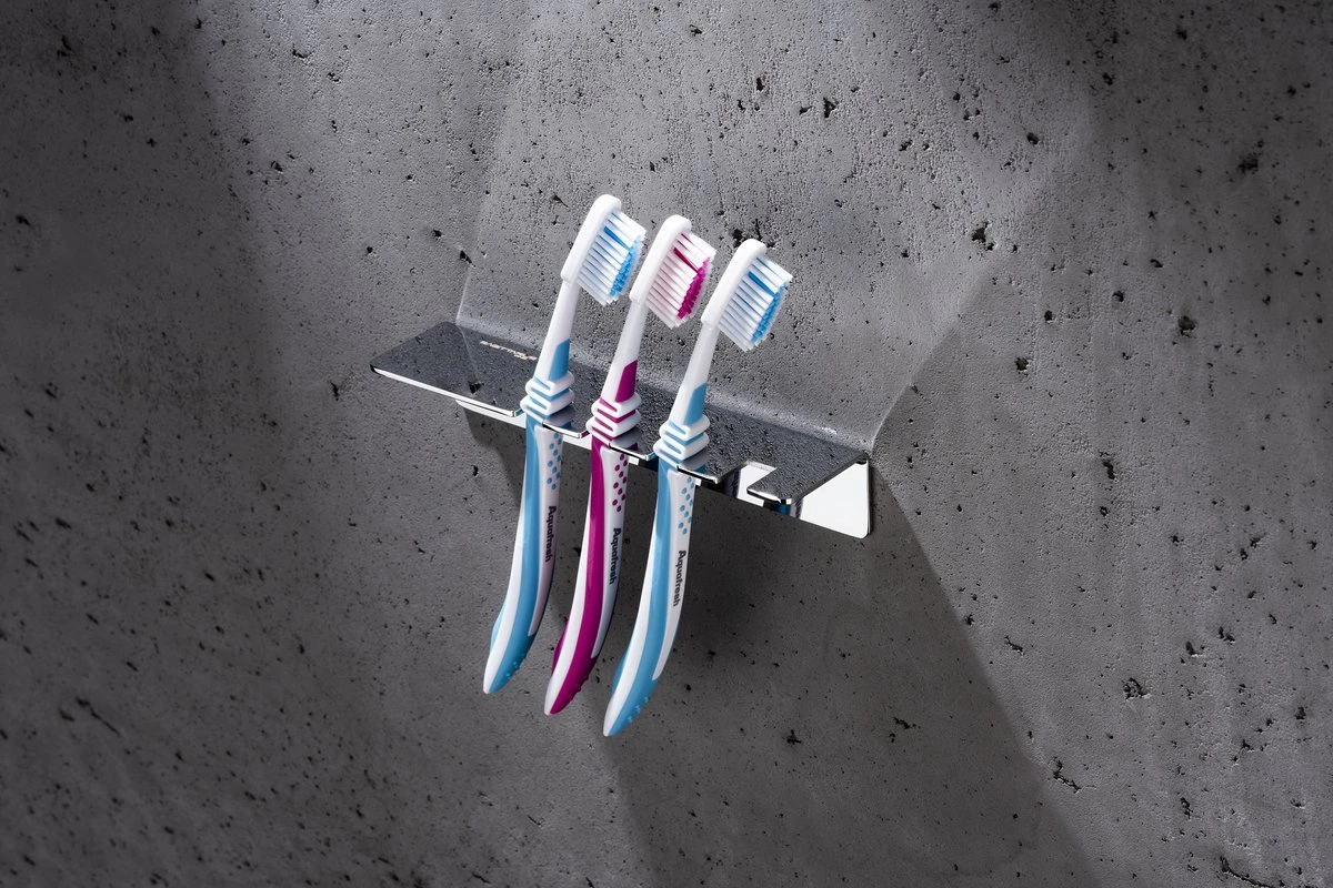 Sagittarius One 40S1 Tandenborstelhouder Chroom | Opzetborstelhouder Zonder Boren | Verchroomd Roestvrij Staal Tandenborstelhouder Hangend | Passend Voor Alle Grote Merken 3 Sagittarius One 40S1 Tandenborstelhouder Chroom | Opzetborstelhouder Zonder Boren | Verchroomd Roestvrij Staal Tandenborstelhouder Hangend | Passend Voor Alle Grote Merken - Afbeelding 3