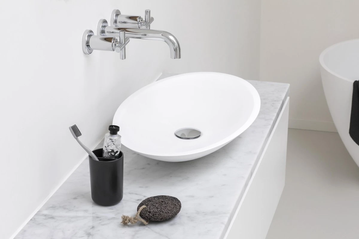 Brabantia ReNew Tandenborstelhouder - Met Inzet - Dark Grey 2 Brabantia ReNew Tandenborstelhouder - Met Inzet - Dark Grey - Afbeelding 2