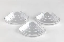 Sens Design Doucherekjes Set Van 3 - Doucherek Zonder Boren - Zilver -Badkamer Kast Winkel 1200x801 3