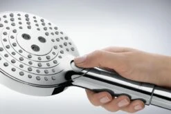 Hansgrohe Raindance Select S Doucheset 120 3jet PowderRain Met Unica'S Puro Glijstang 65 Cm Chroom -Badkamer Kast Winkel 1200x801 4