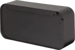 Sealskin Brix - Wandkubus Wandelement Wandrek - 12x50x24 Cm - Metaal - Zwart -Badkamer Kast Winkel 1200x806 6