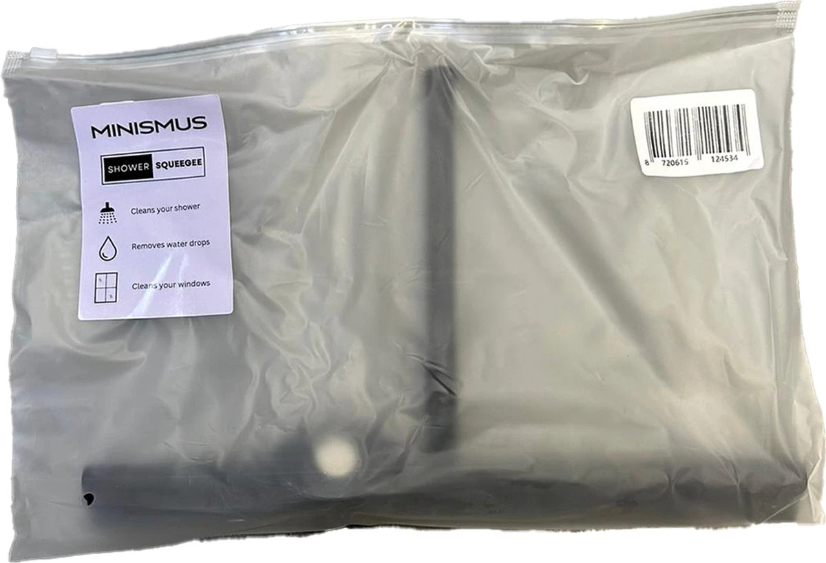 Minismus Extra Brede Douchewisser Met Magneethouder Ophangsysteem Ophanghaak - 33 Cm Breed - Zwart 9 Minismus Extra Brede Douchewisser Met Magneethouder Ophangsysteem Ophanghaak - 33 Cm Breed - Zwart - Afbeelding 9