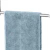 Tatkraft John - Zelkflevende Handdoekstang - Vaatdoek/Keukengerei/Handdoeken Stang Houder Rek Handdoekenrek Muur Steun - Wand Ophangsysteem Voor In De Keuken/Badkamer/Keukenkast - Handdoekrek Handdoekenstang - Zonder Boren - Geborsteld RVS - 40CM