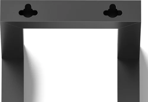 SaniDreams Carbon Handdoekenrek L Zwart - Staal - 90x25x20cm -Badkamer Kast Winkel 1200x825 1