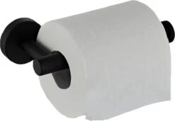 Merkloos Toiletrolhouder Zwart - Wc Rolhouder - Zwart - Toilet Rolhouder - Badkamer Accessoires - Toiletrolhouders -Badkamer Kast Winkel 1200x829