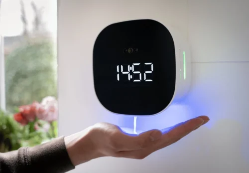 Fufubv Sense Of Soap - Automatische Zeepdispenser - 600ml - USB-C Oplaadbaar - Wandmontage - Zeeppompje