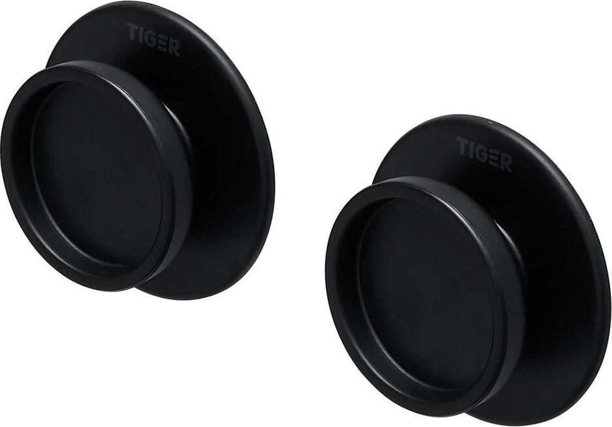 Tiger Tess - Handdoekhaken - Zwart (2 Stuks) 10 Tiger Tess - Handdoekhaken - Zwart (2 Stuks) - Afbeelding 10