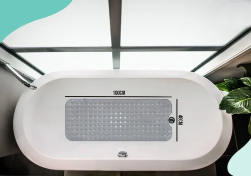 The Original - Badmat Antislip - Grijs - 100x40cm - Antislipmat Douchemat Voor Bad & Douche - Anti Slip Mat Met Zuignappen 13 The Original - Badmat Antislip - Grijs - 100x40cm - Antislipmat Douchemat Voor Bad & Douche - Anti Slip Mat Met Zuignappen -Badkamer Kast Winkel 1200x842 3