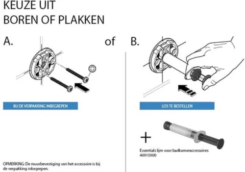 GROHE Essentials Toiletrolhouder - Zonder Klep - Chroom - 40689001 24 GROHE Essentials Toiletrolhouder - Zonder Klep - Chroom - 40689001 -Badkamer Kast Winkel 1200x843