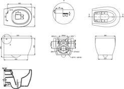 Viidako – Paskii Toiletpot – Mat Zwart – Design - Rimless – INCLUSIEF Softclose Zitting – Quick Release - Hangend/zwevend Toilet 13 Viidako – Paskii Toiletpot – Mat Zwart – Design - Rimless – INCLUSIEF Softclose Zitting – Quick Release - Hangend/zwevend Toilet -Badkamer Kast Winkel 1200x858 3