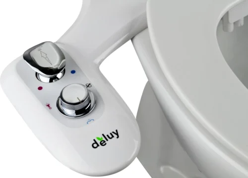 Deluy Platinum Series - Bidet Met Warm Water - QuickRelease Functie - Dubbele Sproeikop En Zelfreiningsfunctie - Hygiënisch Alternatief Voor Toiletpapier