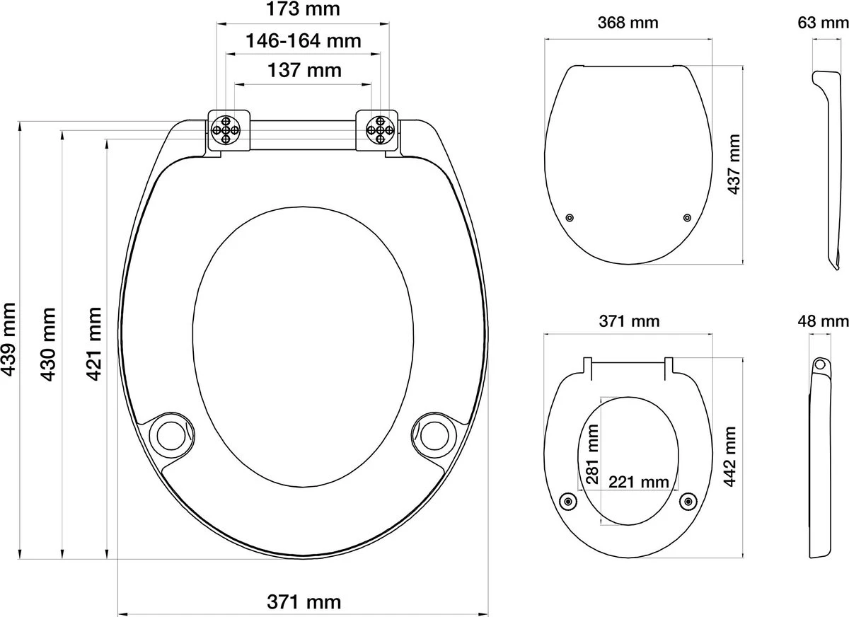 Tiger Comfort Care - Toiletbril Met Deksel - WC Bril - Softclose - Toiletverhoger 5 Cm - Duroplast Wit 2 Tiger Comfort Care - Toiletbril Met Deksel - WC Bril - Softclose - Toiletverhoger 5 Cm - Duroplast Wit - Afbeelding 2
