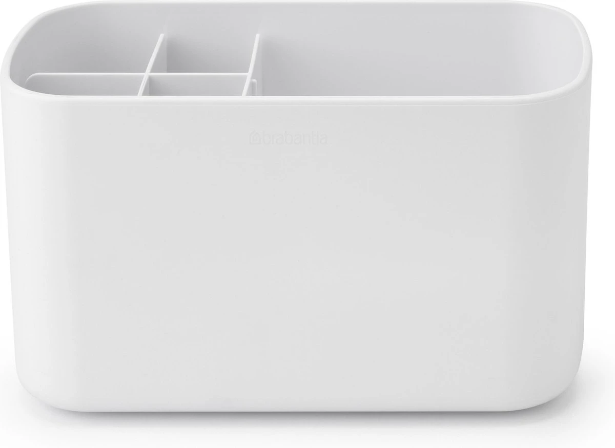 Brabantia ReNew Tandenborstelhouder - 11 X 19,6 X 9,9 Cm - White 1 Brabantia ReNew Tandenborstelhouder - 11 X 19,6 X 9,9 Cm - White