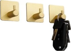 Merkloos Handdoekhaakjes 4 Set Zonder Boren - RVS - Goud - Vierkant Zelfklevend - Badjas - Theedoek Hanger Keuken Badkamer Handdoek Haakjes 7 Merkloos Handdoekhaakjes 4 Set Zonder Boren - RVS - Goud - Vierkant Zelfklevend - Badjas - Theedoek Hanger Keuken Badkamer Handdoek Haakjes -Badkamer Kast Winkel 1200x876