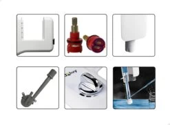 Deluy Chrome Series - Bidet Met Koud Water - QuickRelease Functie - Enkele Sproeikop - Hygiënisch Alternatief Voor Toiletpapier -Badkamer Kast Winkel 1200x881