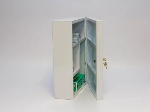 Culinorm Medicijnkast Van Staal Met Slot - 35cm X 45 Cm X 15 Cm - Wit 14 Culinorm Medicijnkast Van Staal Met Slot - 35cm X 45 Cm X 15 Cm - Wit -Badkamer Kast Winkel 1200x898 4