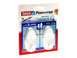 Tesa Powerstrips Haken Large - Wit - 2 Stuks 17 Tesa Powerstrips Haken Large - Wit - 2 Stuks -Badkamer Kast Winkel 1200x900 11