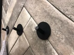 Handdoekhaakjes Zelfklevend - Zwart - Haakjes Handdoek 2st - Badkamer & Keuken -Badkamer Kast Winkel 1200x900 14