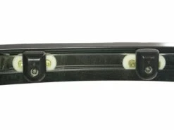 Merkloos Douchecabine Kwartrond 90x90x200 Cm 6 Mm Nano Anti Kalk Veiligheidsglas Met Zwart Aluminium Omlijsting -Badkamer Kast Winkel 1200x900 59