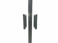 Merkloos Douchecabine Kwartrond 90x90x200 Cm 6 Mm Nano Anti Kalk Veiligheidsglas Met Zwart Aluminium Omlijsting -Badkamer Kast Winkel 1200x900 64