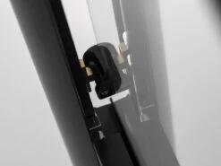 Merkloos Douchecabine Vierkant - 90x90x200cm 6 Mm - Nano Anti Kalk Veiligheidsglas - Zwart Aluminium Omlijsting -Badkamer Kast Winkel 1200x900 77