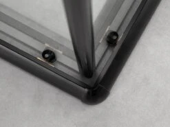 Merkloos Douchecabine Vierkant - 90x90x200cm 6 Mm - Nano Anti Kalk Veiligheidsglas - Zwart Aluminium Omlijsting -Badkamer Kast Winkel 1200x900 78