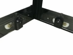 Merkloos Douchecabine Vierkant - 90x90x200cm 6 Mm - Nano Anti Kalk Veiligheidsglas - Zwart Aluminium Omlijsting -Badkamer Kast Winkel 1200x900 83