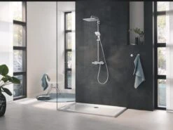 GROHE Rainshower Smartactive Cube 130 Douchekop - Ø 13cm - EcoJoy® - 3 Straalsoorten - 26582000 -Badkamer Kast Winkel 1200x900 89