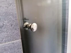 Luxe RVS Douchedeur Knop - Deurknopgarnituur – Douchedeur Handvat / Douchedeurknop / Deurknop RVS / Zilverkleur Type Elegant -Badkamer Kast Winkel 1200x900 97