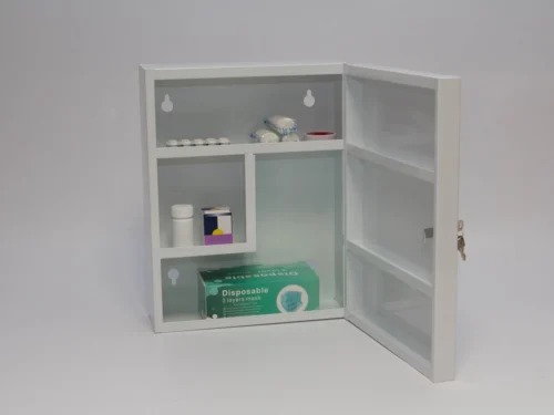 Culinorm Medicijnkast Van Staal Met Slot - 35cm X 45 Cm X 15 Cm - Wit 13 Culinorm Medicijnkast Van Staal Met Slot - 35cm X 45 Cm X 15 Cm - Wit -Badkamer Kast Winkel 1200x901 8