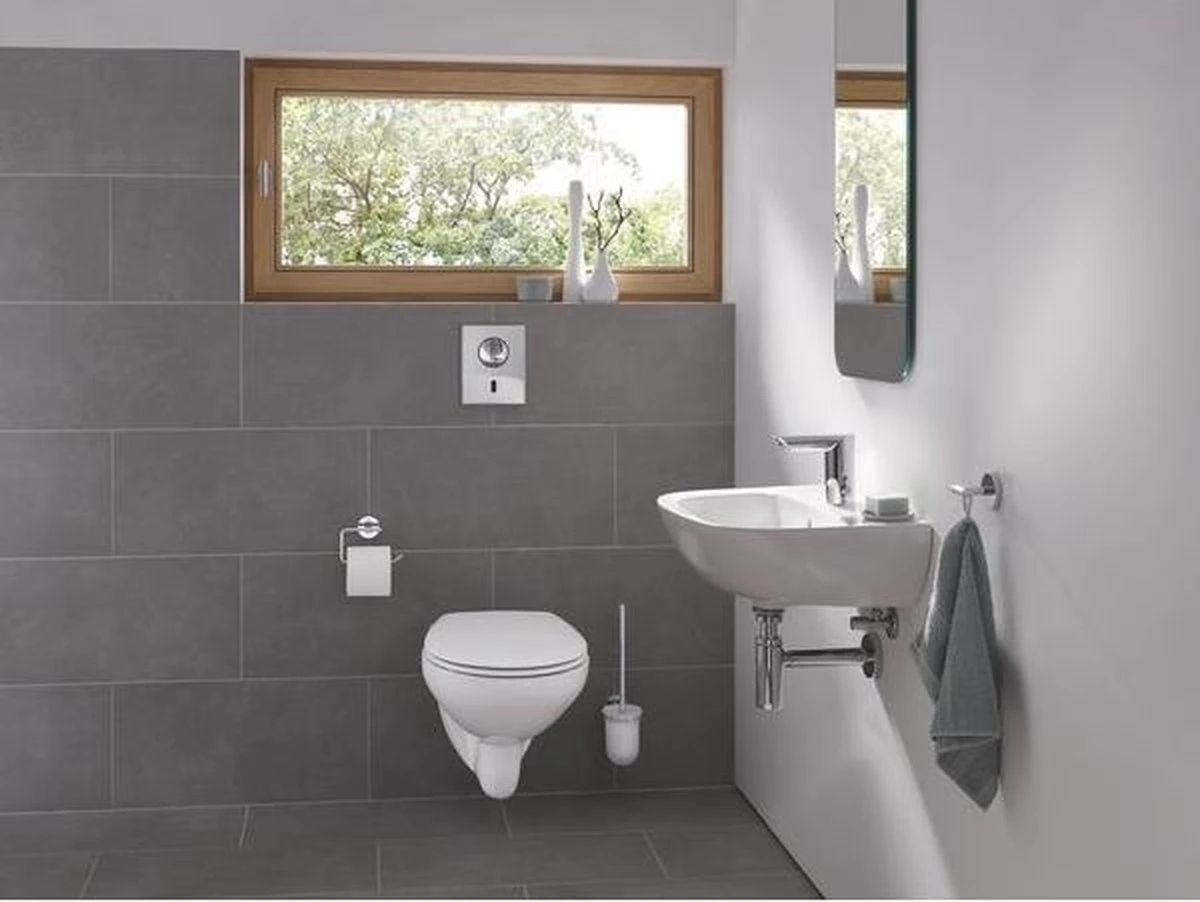 GROHE Essentials Toiletrolhouder - Zonder Klep - Chroom - 40689001 13 GROHE Essentials Toiletrolhouder - Zonder Klep - Chroom - 40689001 - Afbeelding 13