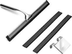 Douchewisser Met Ophanghaak En 2 Extra Strips - Raamwisser Voor Douche - Raamtrekker Chroom -Badkamer Kast Winkel 1200x907 1