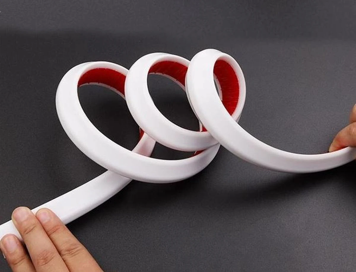 Waterdrempel 'compact' 100 Cm ZWART - Water Stopper - Douche - Bad - Lekkage - Waterkering - Schimmel - Sanitair - 5 Waterdrempel 'compact' 100 Cm ZWART - Water Stopper - Douche - Bad - Lekkage - Waterkering - Schimmel - Sanitair - - Afbeelding 5