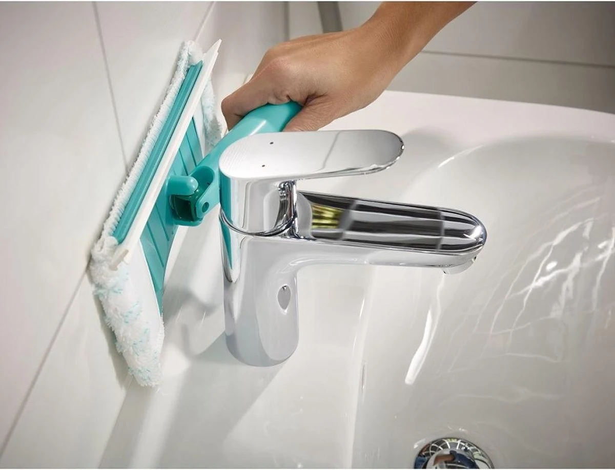 Leifheit Flexipad Tegelwisser - Met Telescoopsteel (65-110 Cm) - Click Systeem - 20 Cm Wisbreedte 9 Leifheit Flexipad Tegelwisser - Met Telescoopsteel (65-110 Cm) - Click Systeem - 20 Cm Wisbreedte - Afbeelding 9