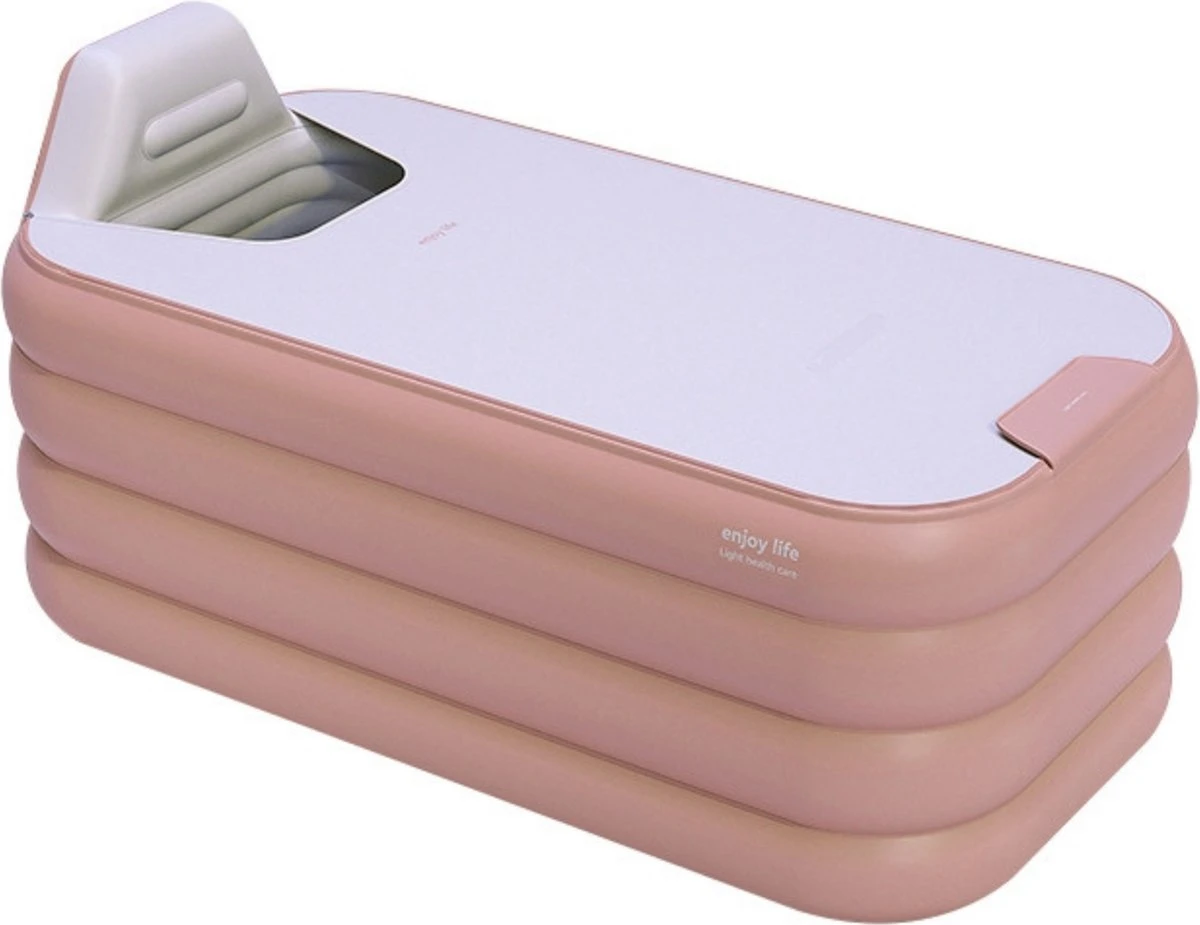 Merkloos Opblaasbaar Bad - Roze - Inclusief Air-Pomp - 1.6 Meter - Opblaasbaar Ligbad - Opblaasbare Badkuip - Zitbad 2 Merkloos Opblaasbaar Bad - Roze - Inclusief Air-Pomp - 1.6 Meter - Opblaasbaar Ligbad - Opblaasbare Badkuip - Zitbad - Afbeelding 2