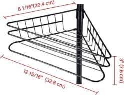 SensaHome Telescopisch Douche Rek Met 4 Lagen - Verstelbaar Bad / Douche Hoekrek Opbergrek - Uitschuifbaar Van 145-250 Cm - Zwart 14 SensaHome Telescopisch Douche Rek Met 4 Lagen - Verstelbaar Bad / Douche Hoekrek Opbergrek - Uitschuifbaar Van 145-250 Cm - Zwart -Badkamer Kast Winkel 1200x928 1