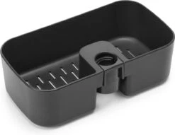 Brabantia ReNew Doucherek - Zonder Boren - Dark Grey -Badkamer Kast Winkel 1200x930