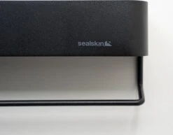 Sealskin Brix - Wandrek Met Handdoekrek - 55 Cm - Zwart -Badkamer Kast Winkel 1200x937