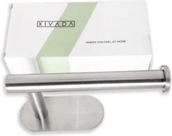 Toiletrolhouder Zonder Boren - Zilver - RVS WC Rolhouder Zelfklevend 17 Toiletrolhouder Zonder Boren - Zilver - RVS WC Rolhouder Zelfklevend -Badkamer Kast Winkel 1200x949