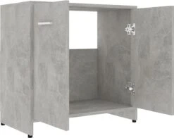 VidaXL Badkamerkast 60x33x61 Cm Spaanplaat Betongrijs 22 VidaXL Badkamerkast 60x33x61 Cm Spaanplaat Betongrijs -Badkamer Kast Winkel 1200x952 5
